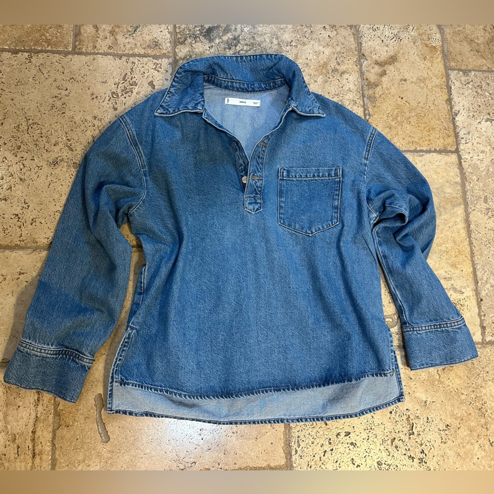 MNG Denim Top